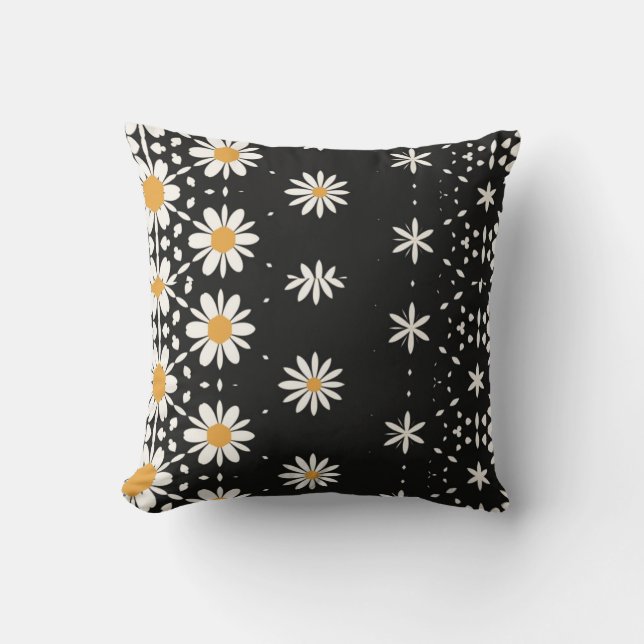Daisy Dreams Sierkussen, Sierkussen 16" x 16" (Voorkant)