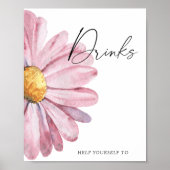 Daisy - Drinken Poster (Voorkant)