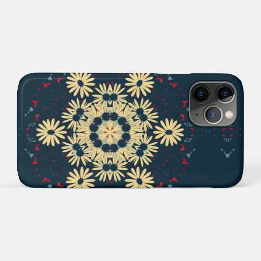 Daisy Dromen Mandala Case-Mate iPhone Case (Achterkant (horizontaal))