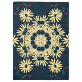 Daisy Dromen Mandala Klembord (Achterkant)