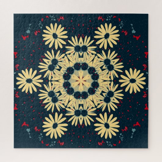 Daisy Dromen Mandala Legpuzzel (Verticaal)