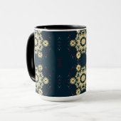 Daisy Dromen Mandala Mok (Voorkant links)
