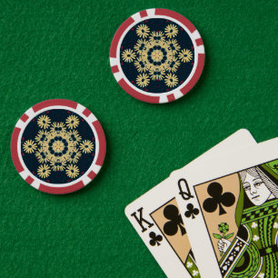 Daisy Dromen Mandala Poker Chips