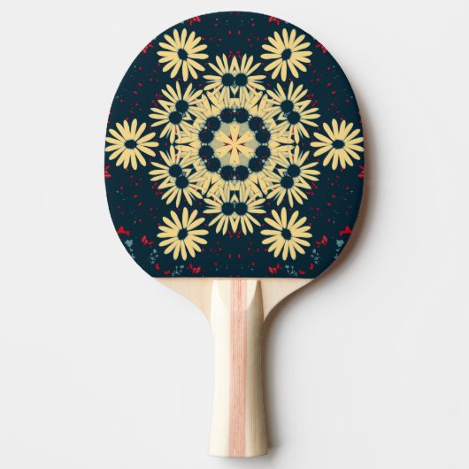 Daisy Dromen Mandala Tafeltennisbatje (Voorkant)
