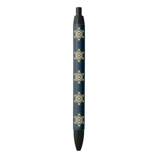 Daisy Dromen Mandala Zwarte Inkt Pen (Voorkant Verticaal)