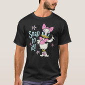 Daisy Duck - Snap To It T-shirt (Voorkant)