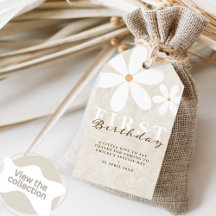 Daisy eerste verjaardag themafeest dank u