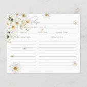 Daisy Elegant Wildflower Vrijgezellenfeest Recept (Voorkant)