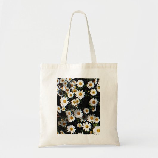 Daisy Emoji Faces Tote Bag (Voorkant)