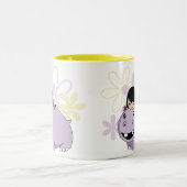 Daisy en Cookie Tweekleurige Koffiemok (Center)