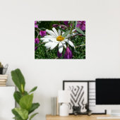 Daisy en Fireweed Poster (Thuiskantoor)