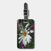 Daisy en Fireweed Wildflower Bagagelabel (Voorkant verticaal)