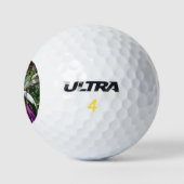 Daisy en Fireweed Wildflower Golfballen (Logo)