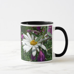 Daisy en Fireweed Wildflower Mok