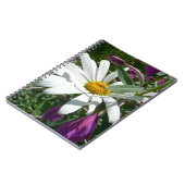 Daisy en Fireweed Wildflower Notitieboek (Linkerzijde)