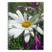 Daisy en Fireweed Wildflower Notitieboek (Voorkant)