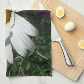 Daisy en Fireweed Wildflower Theedoek (Quarter Fold)