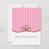 Daisy en Lasso Cowgirl Boot Kaart (Achterkant)