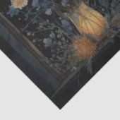 Daisy en Moon Window Decoupage Tissuepapier (Detail)