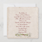 Daisy en Pearl Vow Renewal Uitnodiging (Voorkant)