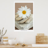 Daisy en Stones Poster (Keuken)