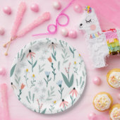 Daisy en Tulip Party Borden Papieren Bordje (Feest)