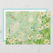 Daisy en uitnodiging voor bijen (Voorkant / Achterkant)