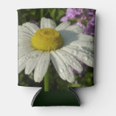 Daisy en Zomer Lila Wildflower Blikjeskoeler (Voorkant)