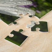 Daisy en Zomer Lila Wildflower Legpuzzel (Zijkant)