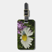 Daisy en Zomer Sering Botanisch Bagagelabel (Voorkant verticaal)