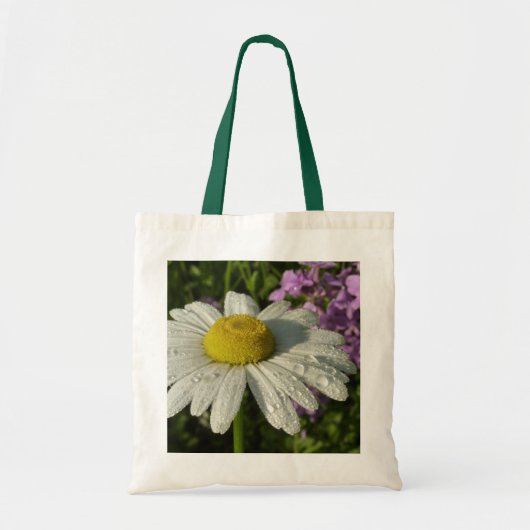 Daisy en Zomer Sering Botanisch Tote Bag (Voorkant)