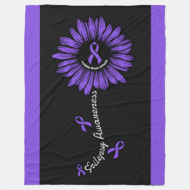 Daisy...Epilepsy Fleece Deken