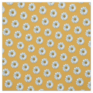 Daisy Fabric Paars Daisy Fabric Cotton of Poly Stof