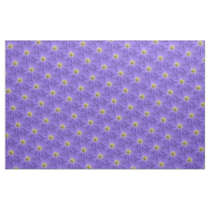 Daisy Fabric Paars Daisy Fabric Cotton of Poly Stof