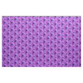 Daisy Fabric Paars Daisy Fabric Cotton of Poly Stof (Yard (91,4 cm))