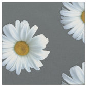 Daisy Fabric Yellow Daisy Fabric Cotton of Poly Stof (Close Up)