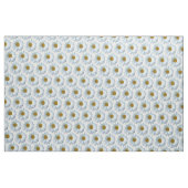 Daisy Fabric Yellow Daisy Fabric Cotton of Poly Stof (Yard (91,4 cm))
