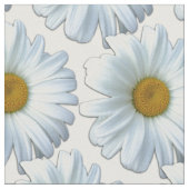 Daisy Fabric Yellow Daisy Fabric Cotton of Poly Stof (Close Up)