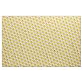 Daisy Fabric Yellow Daisy Fabric Cotton of Poly Stof (Yard (91,4 cm))