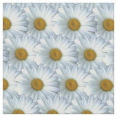 Daisy Fabric Yellow Daisy Fabric Cotton of Poly Stof (Close Up)