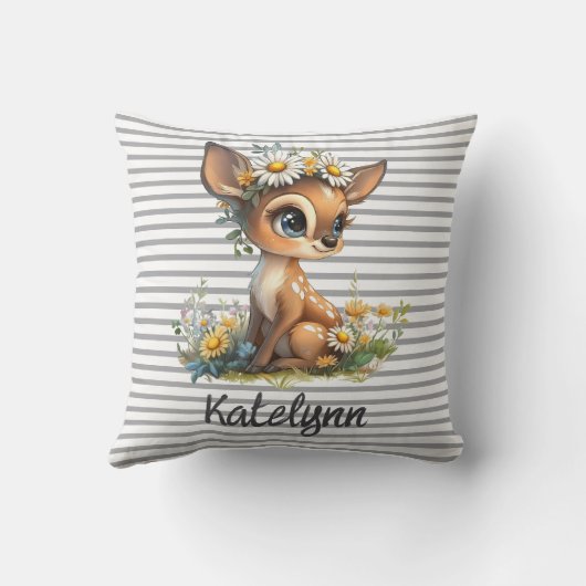 Daisy Fawn Snuggle Kussen (Achterkant)