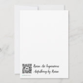 Daisy Field Bedankkaart (Achterkant)