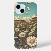 "Daisy Field Phone Case" Case-Mate iPhone Case (Achterkant)