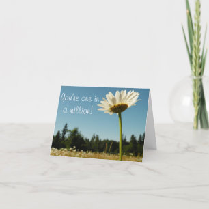 Daisy Field Thank-You Note Card Bedankkaart