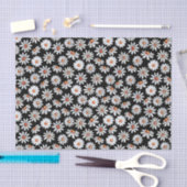 Daisy Filed Waterverf Black en White Tissuepapier (Craft)