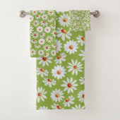 Daisy Filed Waterverf Spring zomer Bad Handdoek (Insitu)
