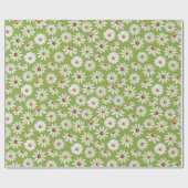 Daisy Filed Waterverf Spring zomer Cadeaupapier (Vlak)