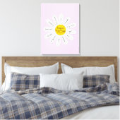 Daisy Filippenzen 4:8 Decoratief Canvas Afdruk (Insitu (Slaapkamer))