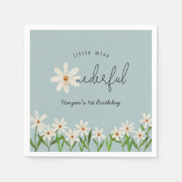 Daisy First Birthday Little Miss Onederful Servet