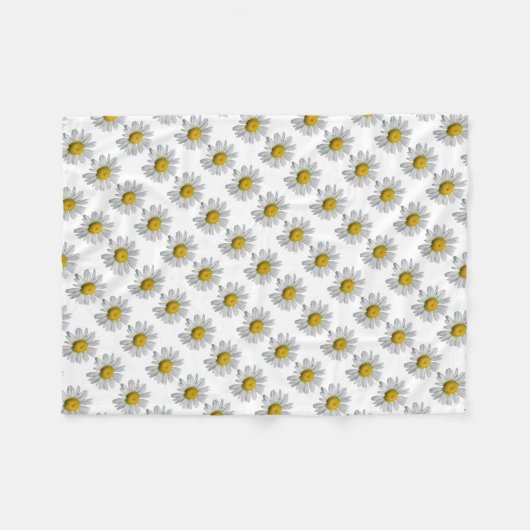 Daisy Fleece Blanket Deken (Voorkant (Horizontaal))
